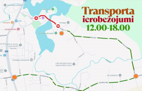UZMANĪBU – SATIKSMES IZMAIŅAS 19. JŪLIJĀ!