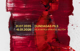 <div>
	30. jūlijā plkst. 18.00 Dundagas pilī izstādes atklāšana un tikšanās ar mākslinieci Sandru Krastiņu.<br />
	 </div>
<div>
	 </div>
