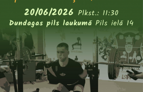 20. jūnijā plkst. 11.30&nbsp; Sporta kluba 